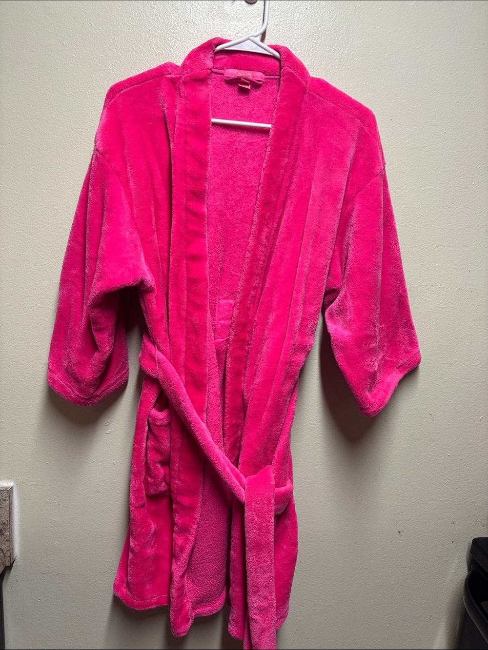 Lilly Pulitzer Elaine Knit Robe 011916 Pink Grenadine L/XL - Picture 3 of 6